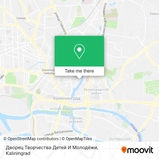 Дворец Творчества Детей И Молодёжи map