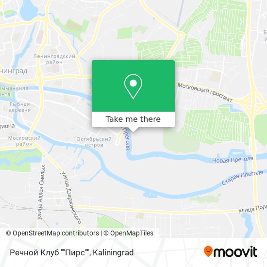 Речной Клуб ""Пирс"" map