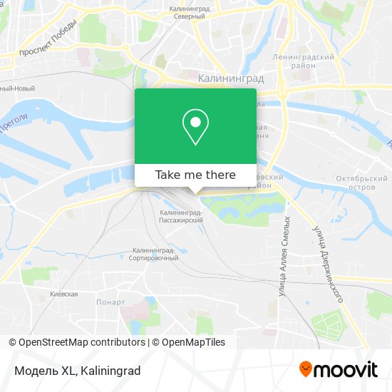 Модель XL map