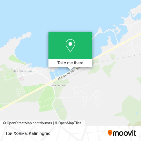 Три Холма map