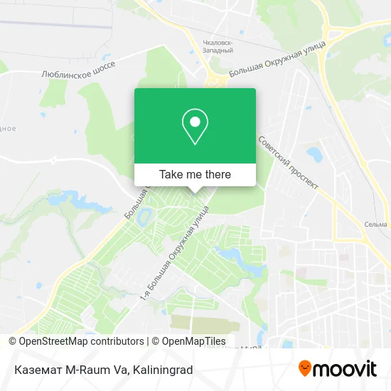 Каземат M-Raum Va map