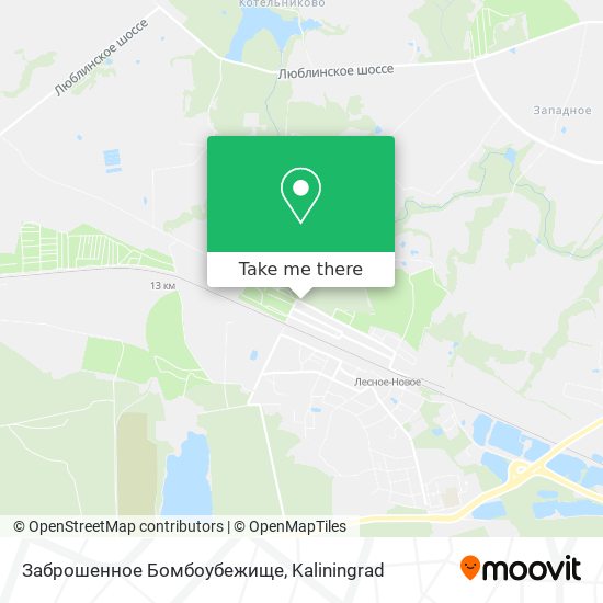 Заброшенное Бомбоубежище map