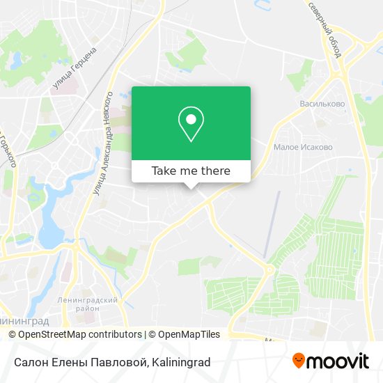 Салон Елены Павловой map