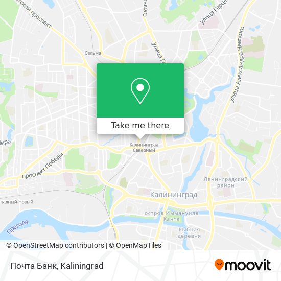 Почта Банк map
