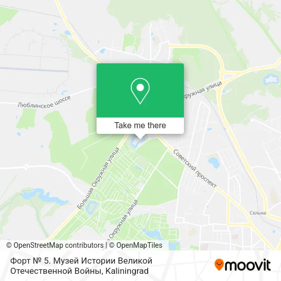 Форт № 5. Музей Истории Великой Отечественной Войны map