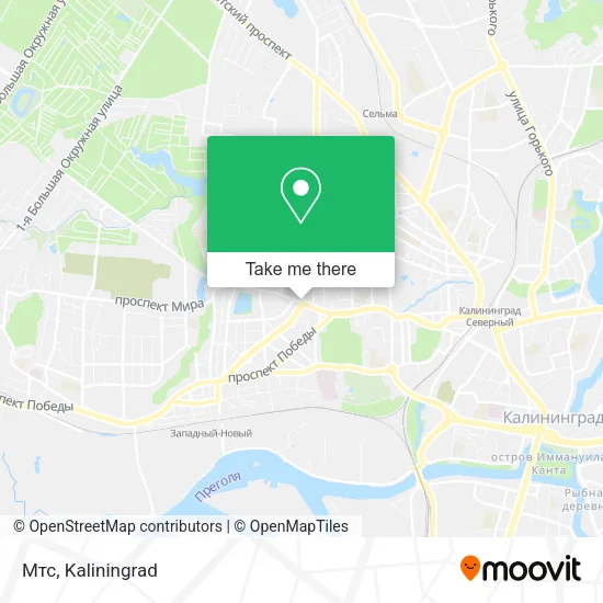 Мтс map