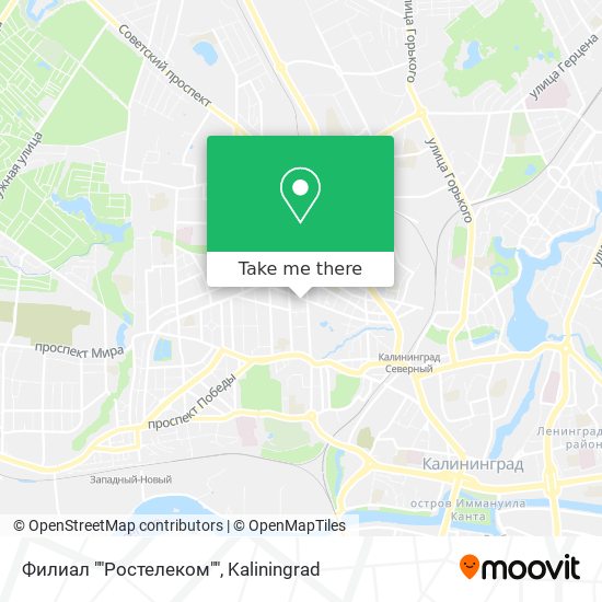 Филиал ""Ростелеком"" map