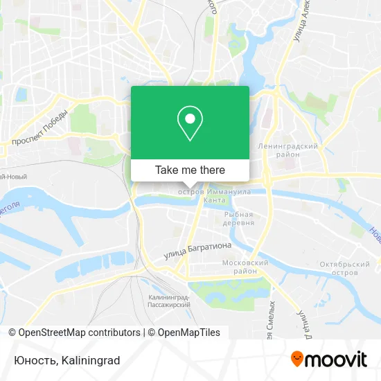 Юность map