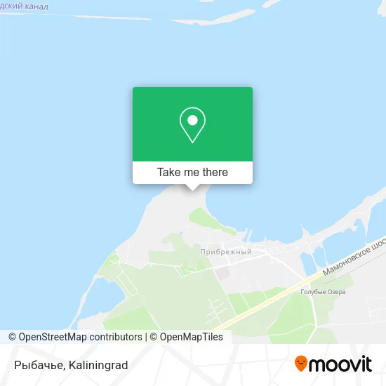 Рыбачье map