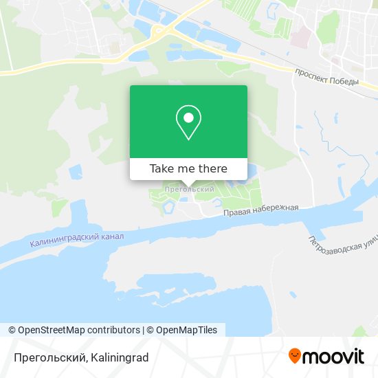 Прегольский map