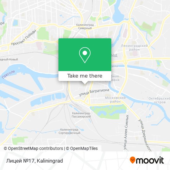 Лицей №17 map