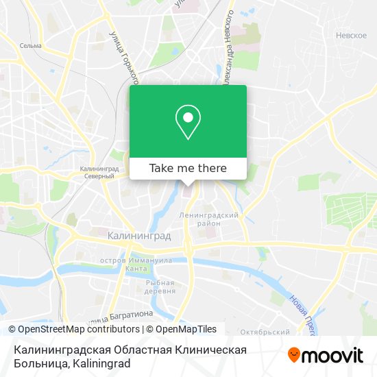 Калининградская Областная Клиническая Больница map