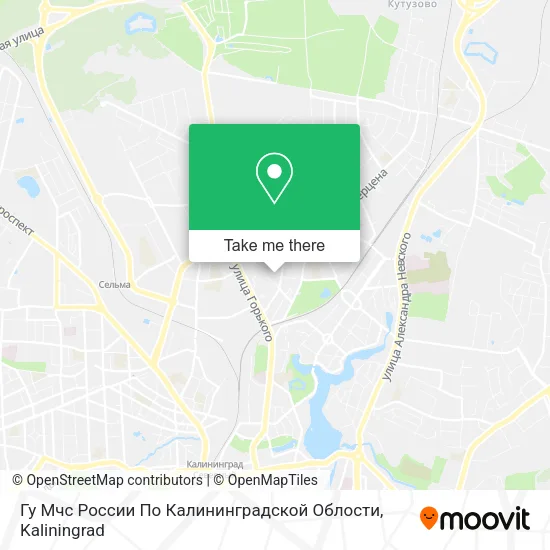 Гу Мчс России По Калининградской Облости map