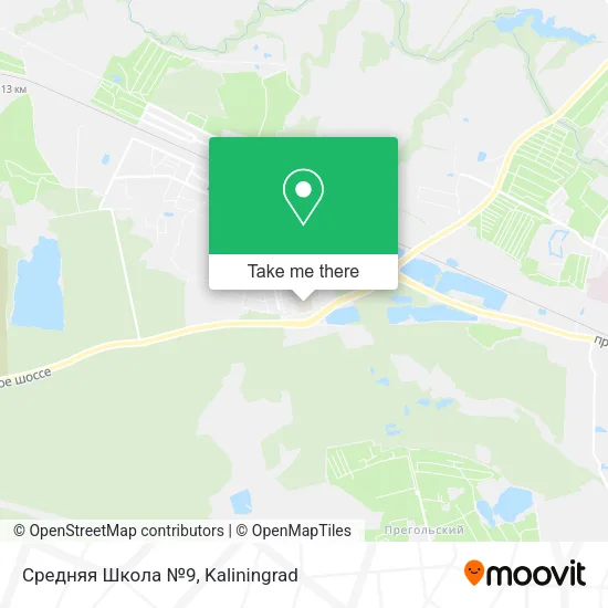 Средняя Школа №9 map