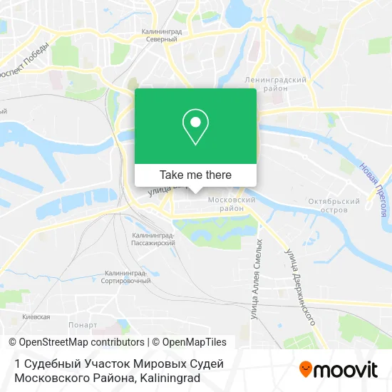 1 Судебный Участок Мировых Судей Московского Района map
