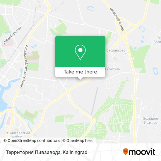 Территория Пивзавода map