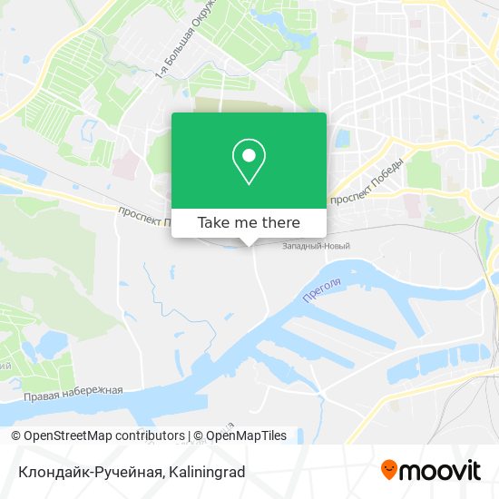 Клондайк-Ручейная map