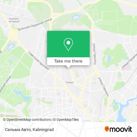 Сельма Авто map