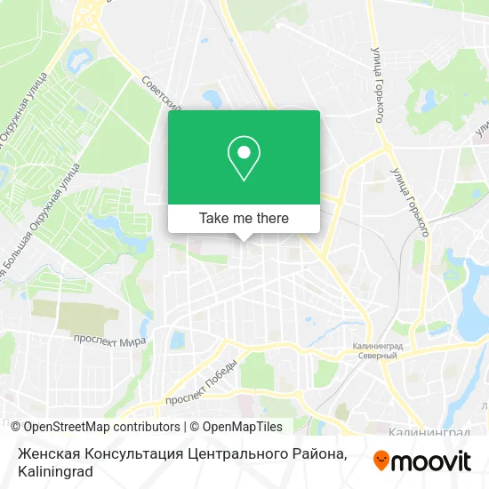 Женская Консультация Центрального Района map