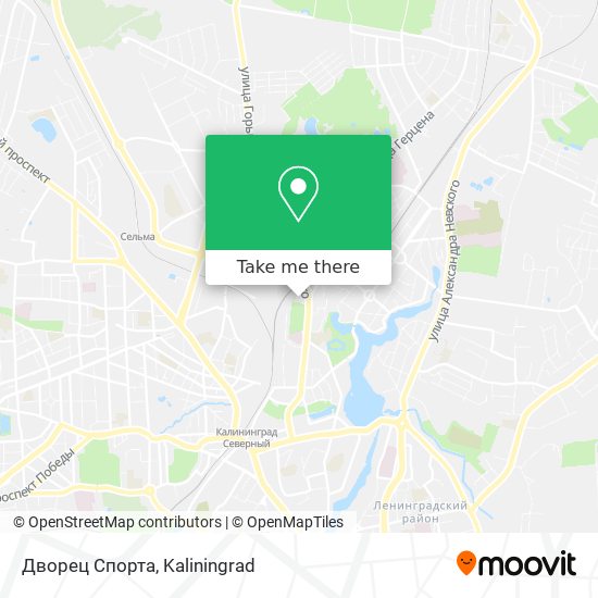 Дворец Спорта map