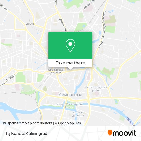 Тц Колос map