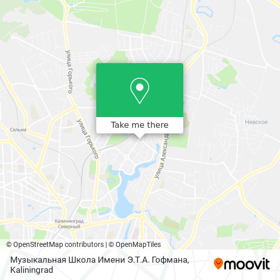 Музыкальная Школа Имени Э.Т.А. Гофмана map