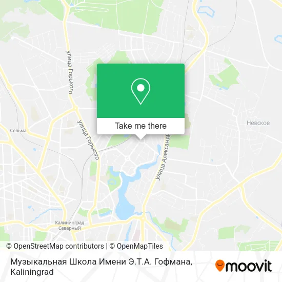 Музыкальная Школа Имени Э.Т.А. Гофмана map