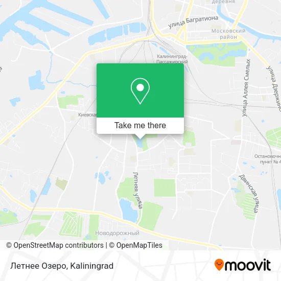 Летнее Озеро map