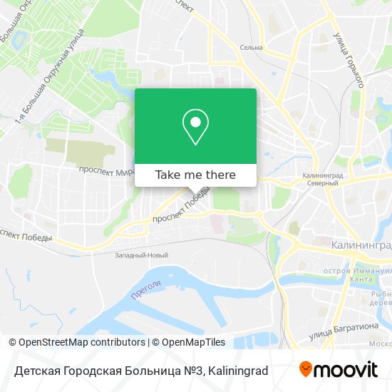Детская Городская Больница №3 map