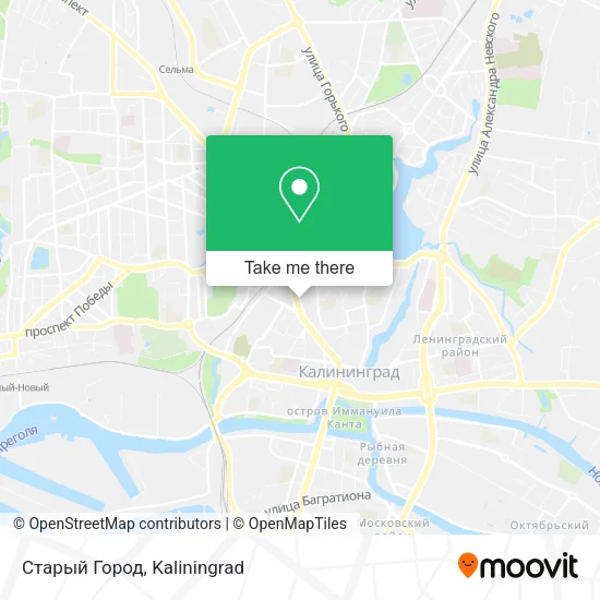 Старый Город map