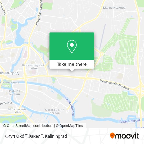 Фгуп Окб ""Факел"" map