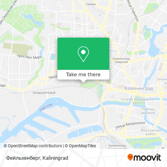Фейльхенберг map