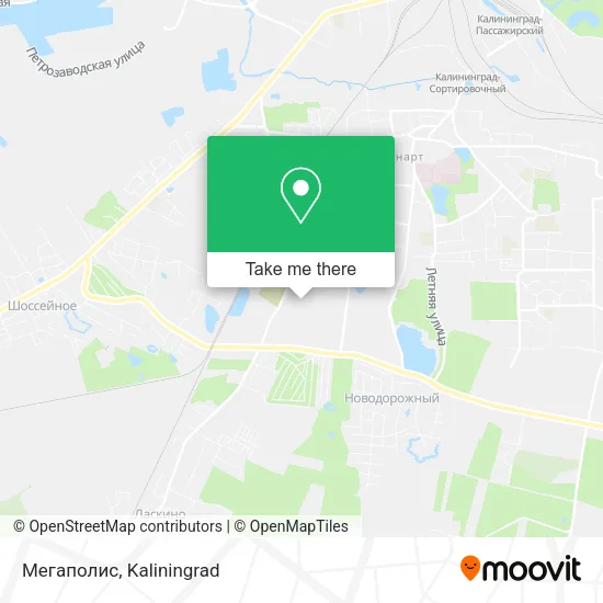Мегаполис map