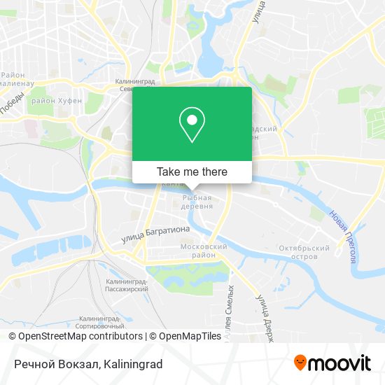 Речной Вокзал map