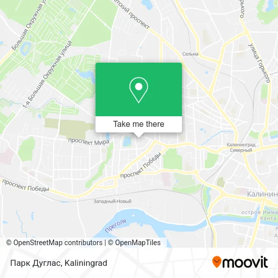 Парк Дуглас map
