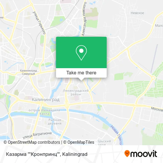 Казарма ""Кронпринц"" map