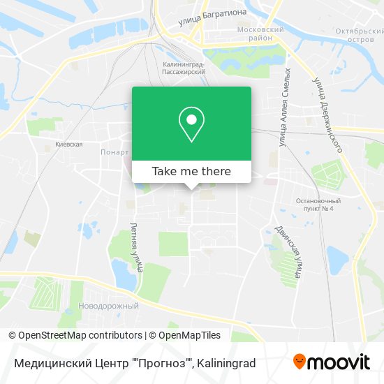 Медицинский Центр ""Прогноз"" map