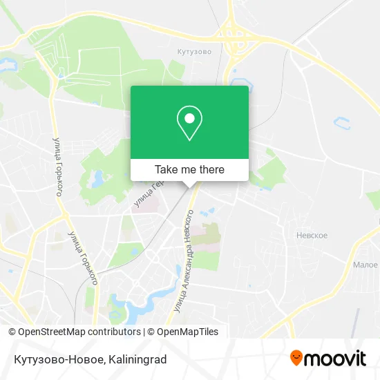 Кутузово-Новое map
