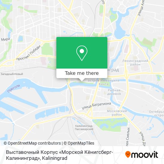 Выставочный Корпус «Морской Кёнигсберг-Калининград» map