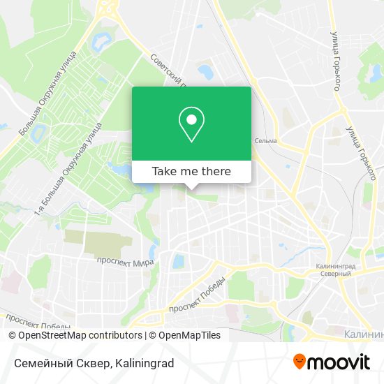 Семейный Сквер map
