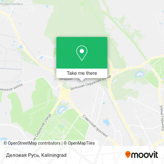Деловая Русь map