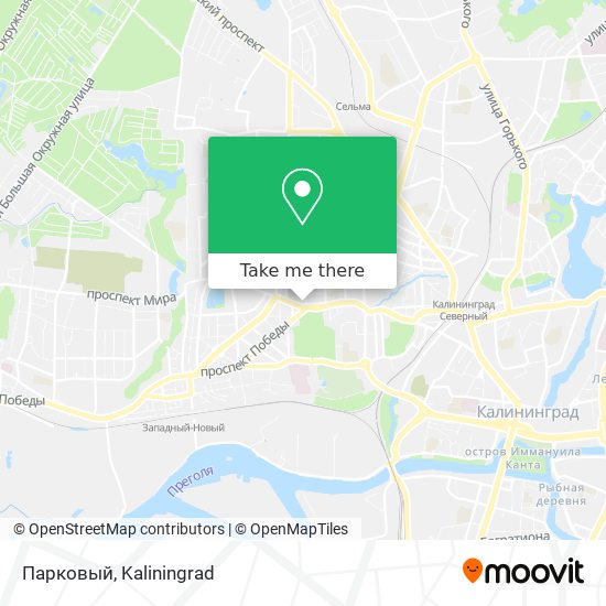 Парковый map