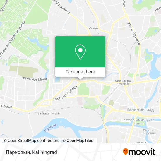 Парковый map