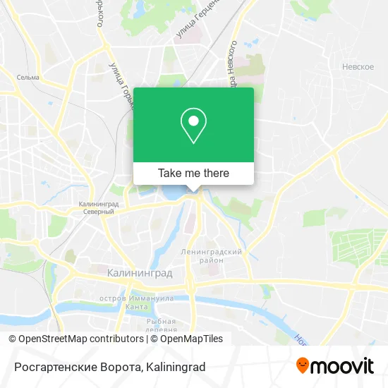 Росгартенские Ворота map
