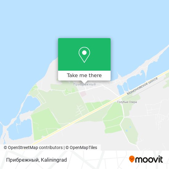 Прибрежный map