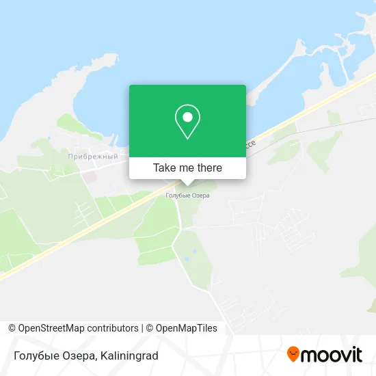 Голубые Озера map