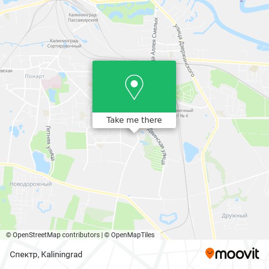 Спектр map