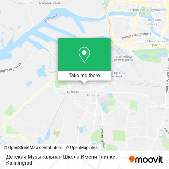 Детская Музыкальная Школа Имени Глинки map