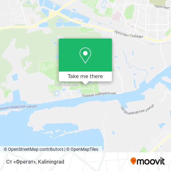 Ст «Фрегат» map