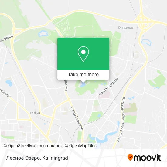 Лесное Озеро map